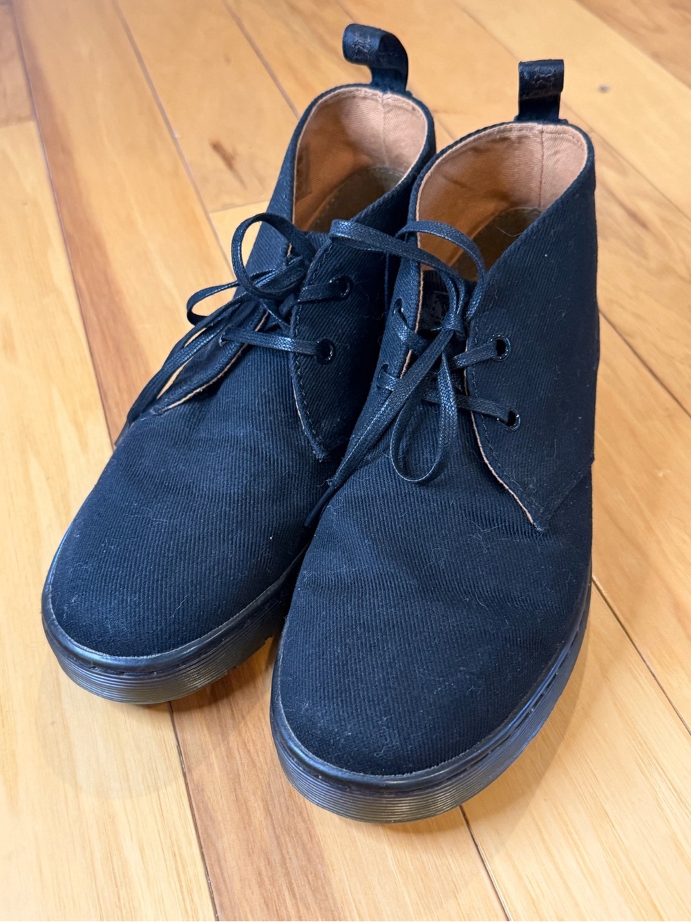 Dr. Martens Mayport AirWair Men's Black Canvas Casual Utility Lace-Up Boots - Picture 12 of 15
